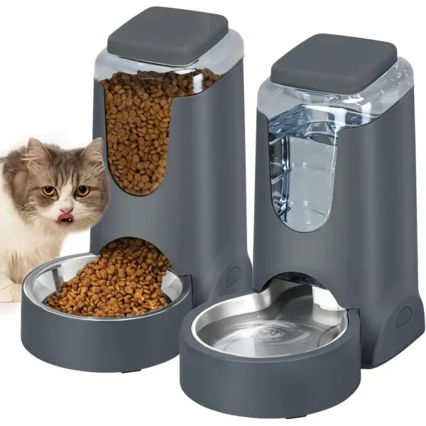 Automatic Pet Feeding Set