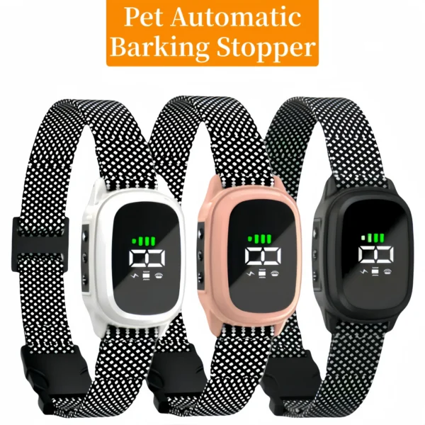 Automatic Anti Barking Dog Collar, Rechargeable