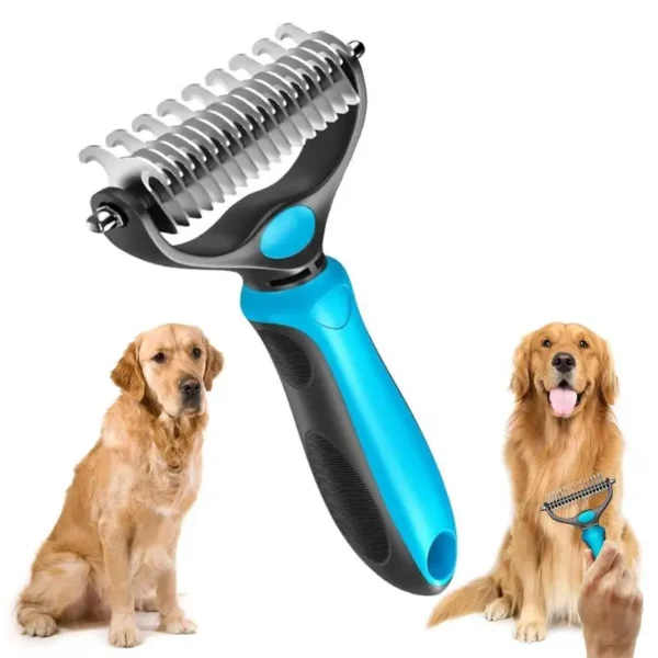 2-in-1 Pet Grooming Brush